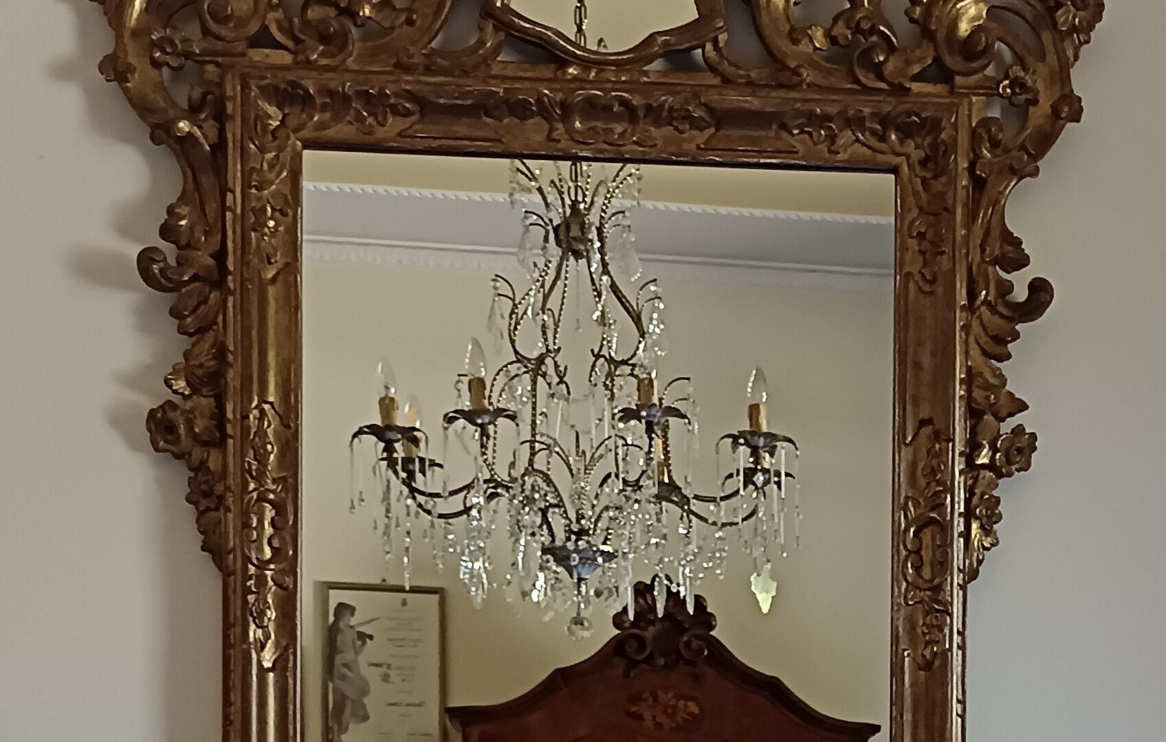 Peeezi und Bär im Spiegel