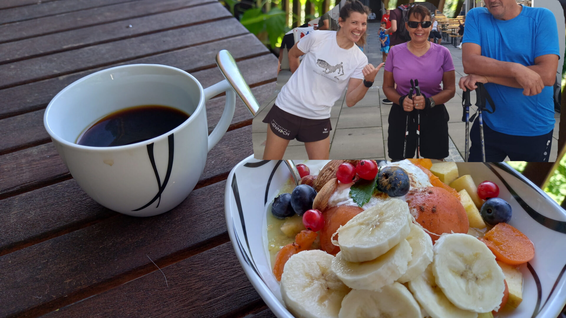 Frühstück und Bewegung